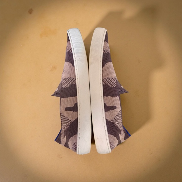 Rothy's Slip On Sneaker - Taupe Camo - Picture 2 of 4